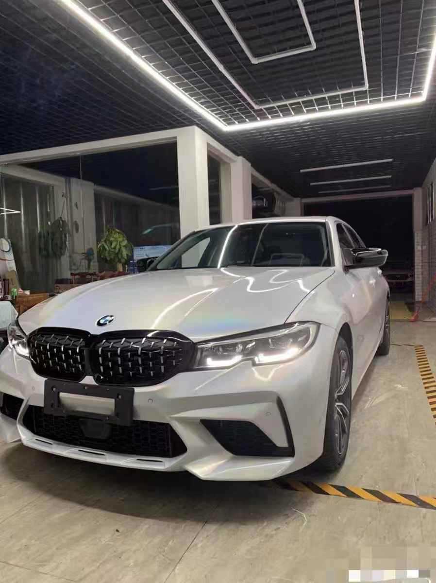 Suitable for Bmw 3 Series 20-22 Models M3C Front Bumper Assembly Modification Large Body Kit G20G28 Sports Front Lip Kit