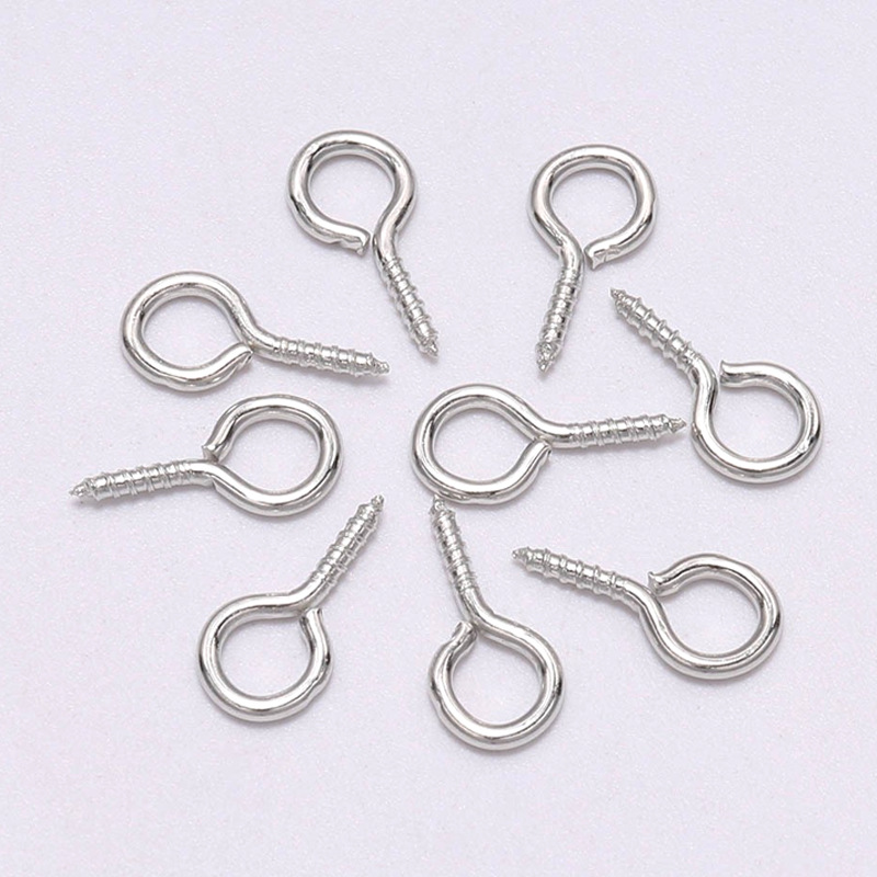Factory Direct Supply DIY Jewelry Accessories (Sheep Eye Nails) Closed Sheep Eye Screws Sheep Eye Screws 1 Pack 1 Piece