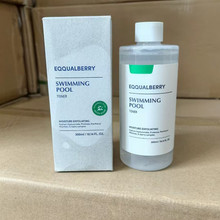 韩国EUALBERRY爽肤水游泳池调色剂温和去角质透明质酸保湿300ml