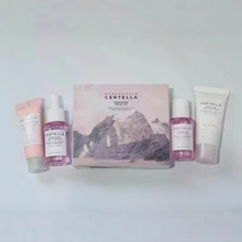 跨境新品skin1004积雪草旅行套盒舒缓保湿积雪草粉色蓝色4件套装