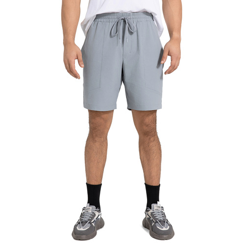 Men's Loose Straight Summer Sports Shorts, Breathable and Absorbent Running and Fitness Bottoms DMK005