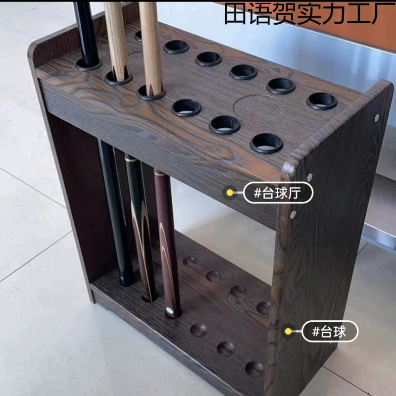Стойка для бильярдных киев, пористая напольная вертикальная стойка для хранения, стойка для бильярдных киев, выставочная стойка, настенная полка из цельного дерева