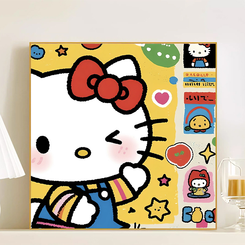R105 / 20*20CM(画笔+颜料+绷好内框）