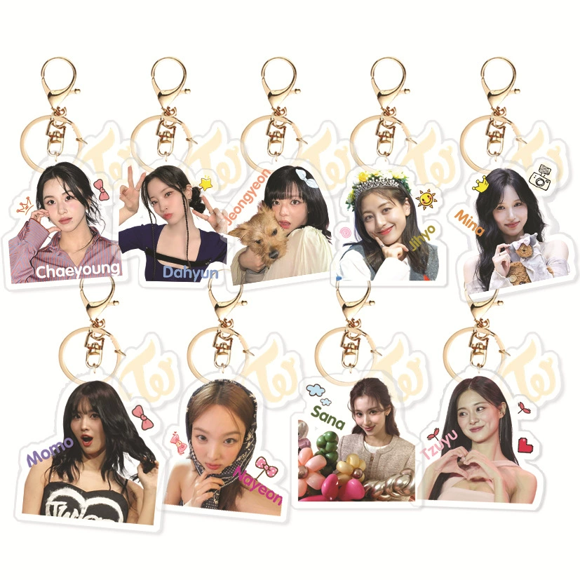TWICE New Ackle — брелок-ключ, кулон периферийного товара той же модели