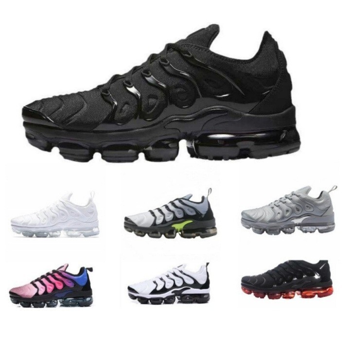 Cross-Border Putian Shoes Air Vapormax Plus Tn 2Nd Generation Full-Length Air Cushion Large Size Men's and Women's Sports Running Shoes Cross-Border Putian Shoes Air Vapormax Plus Tn 2Nd Generation Full-Length Air Cushion Large Size Men's and Women's Sports Running Shoes