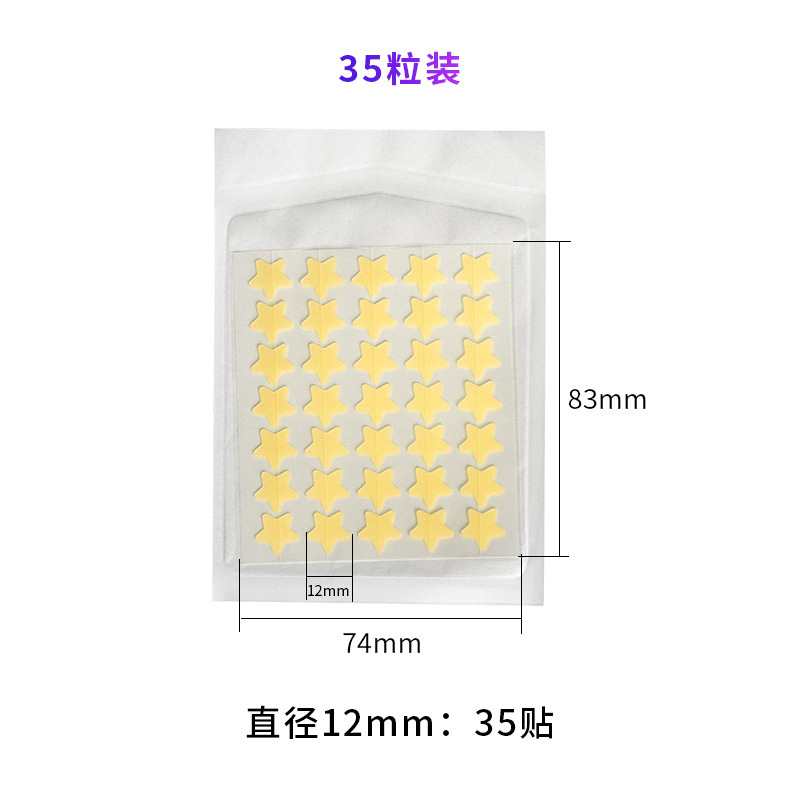 Pegatinas de doble cara para el acné, pegatinas para el acné transparentes portátiles, maquillaje invisible, acné artificial, puntos negros, gel de agua, pegatinas para el acné