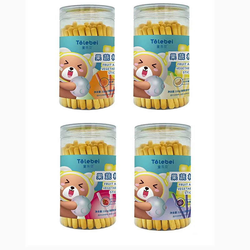 Тонг Lebei фруктовые и овощные палочки древесный уголь горящая палочка шлифовальная палочка для пальцев печенье детские детское дополнительное питание Здоровое питание закуски 110 г