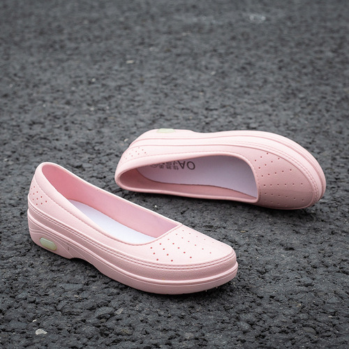 2024 new nurse shoes, non-slip soles, slip-on rain boots, wholesale from manufacturer