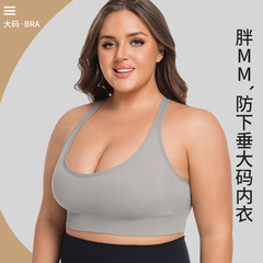 跨境欧美运动打底女士内衣美背舒适透气无缝文胸大码内衣外贸批发