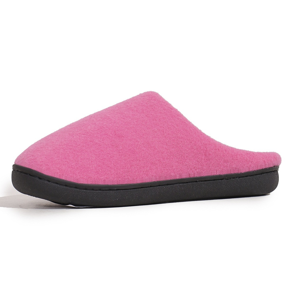 Damenschuhe Hausschuhe Neue Winter-Baumwollpantoffeln Einfarbige Home Rutschfeste Warme Freizeit Verdickte Bequeme Weiche Sohle Flauschige Hausschuhe_voghion.com