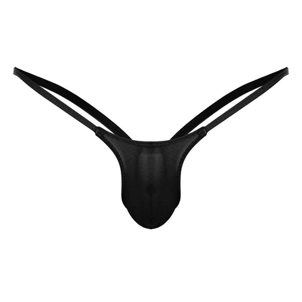 Tanga da uomo ultra sottile e trasparente con tasca 4d_voghion.com