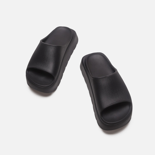 Foreign trade cross-border slippers, summer thick-soled slippers for girls, versatile height-increasing outer wear slippers, home outer wear coconut slippers