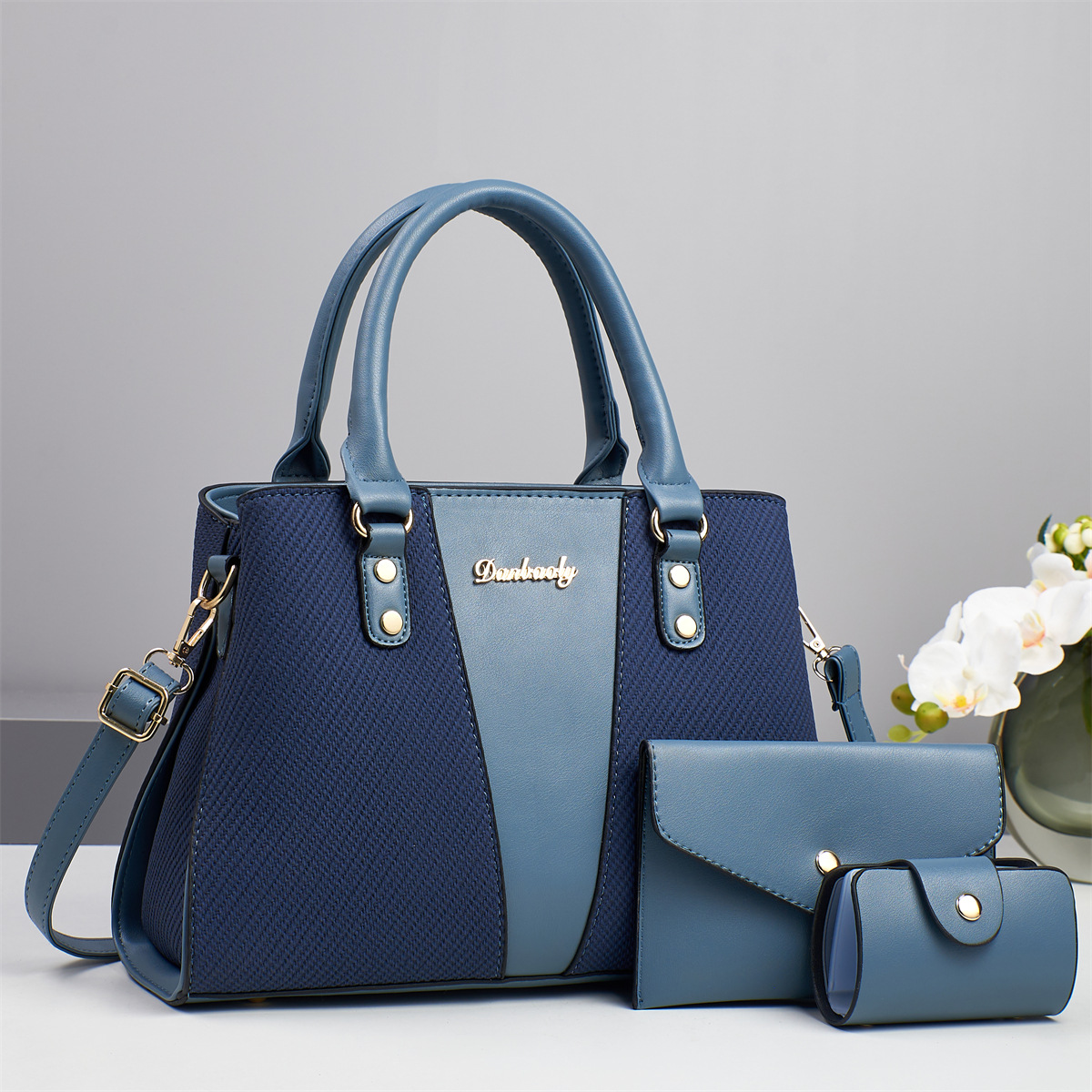 Bolsos para niños y madres bolsos de Taizhou bolsos de mujer bolsos de comercio exterior bolsos de hombro de gran capacidad costuras de moda bolsos transfronterizos