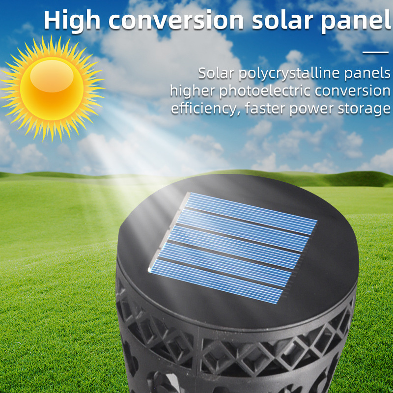 Llama lámpara solar jardín césped lámpara Decoración LED antorcha al aire libre paisaje tierra enchufe jardín inducción lámpara impermeable