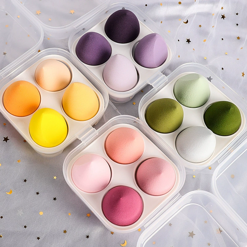 Cosmetic sponge, soft set drop-shaped, makeup primer, soft heel
