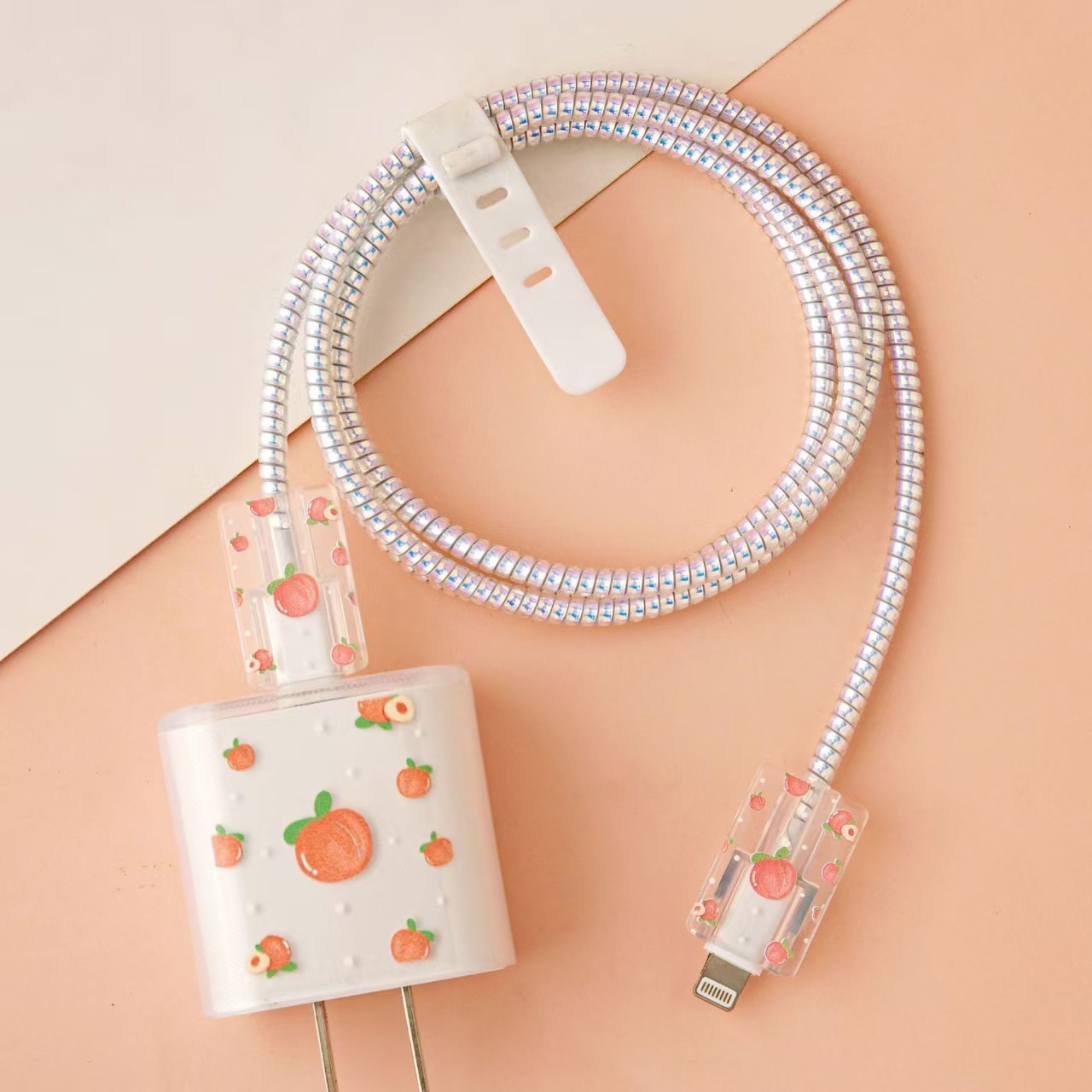 Para Apple 14 línea de datos cubierta protectora iPhone13 cargador cabezal 12promax bobinado estuche para iPad