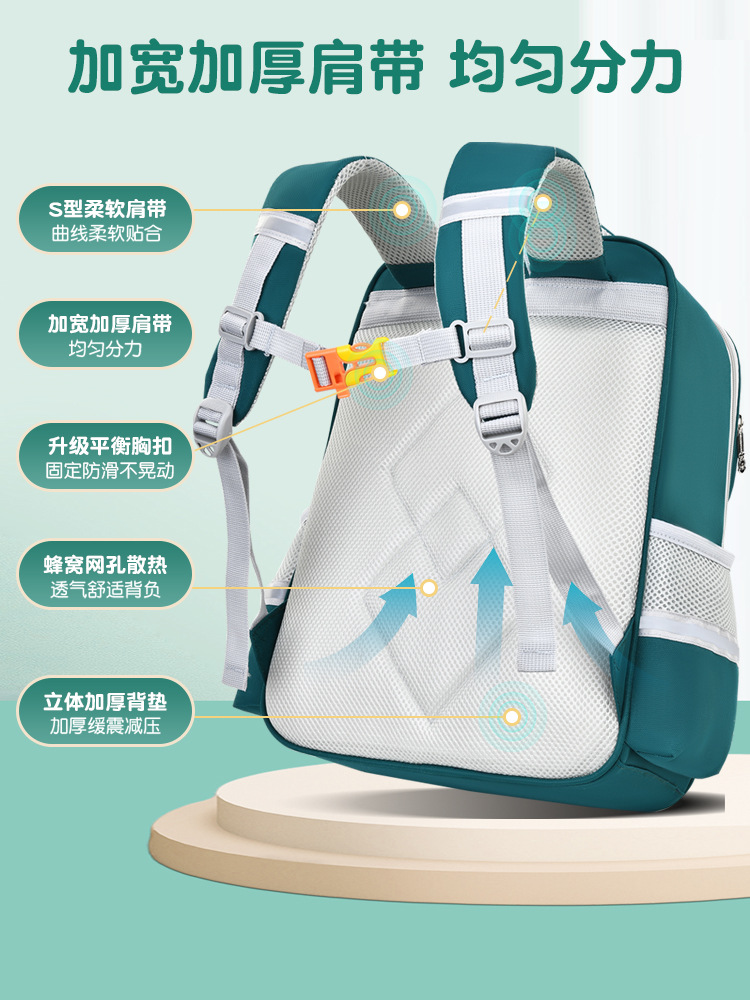 Babu bean bolsas escolares para niños de primaria, grados 1,23 a 6, bolsas de hombro para niñas ultraligeras coreanas