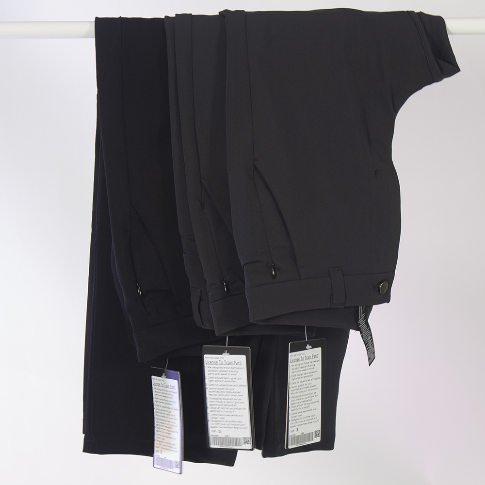 New Men's Clothing Commission Men's Pants Slim Fit High Elasticity Sports Fitness Leisure Woven Capris_viptrois.com