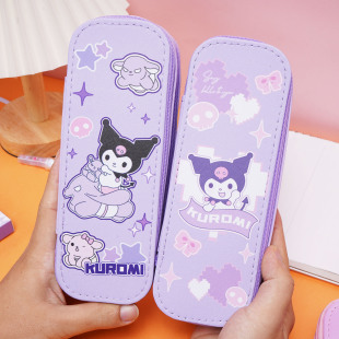 Double Layer Large Capacity Pencil Case Pencil Case Kulomi Yugui Dog melody KT Cat Stationery Case Girl Primary School Student Cute