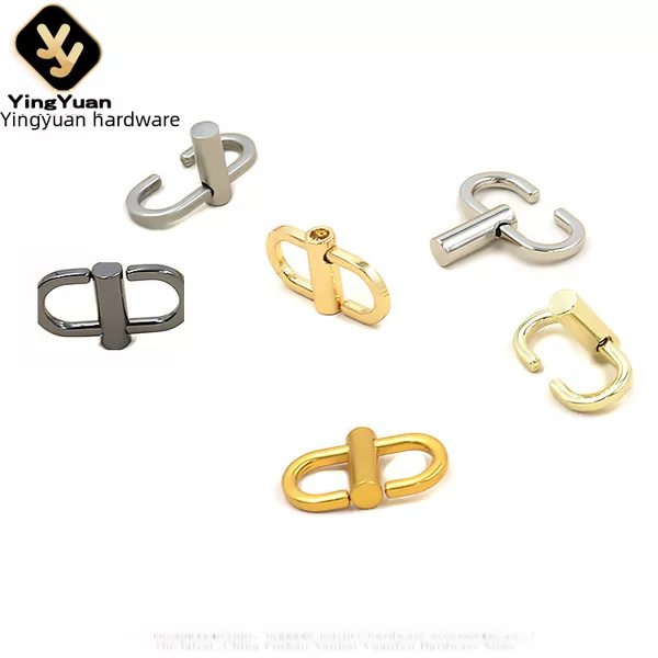 Chain adjusting buckle metal chain strap adjusting buckle golden strap shortening buckle chain length adjuster