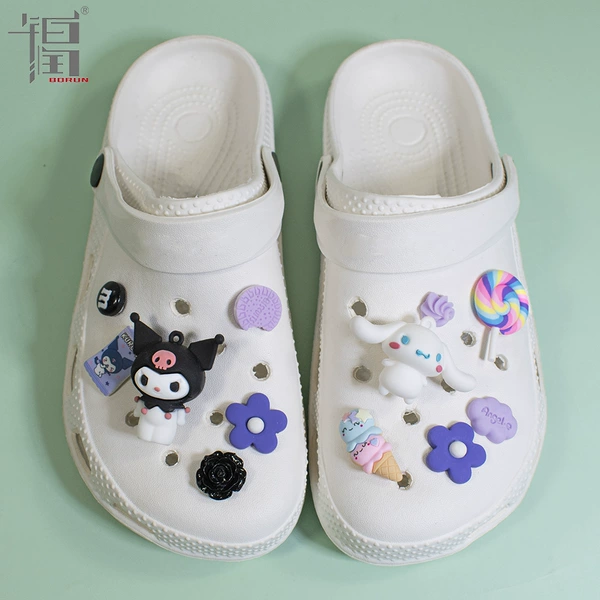 Purple set, shoes