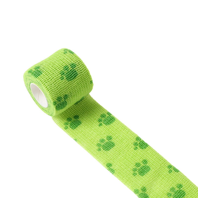 Vendaje autoadhesivo de protección deportiva para dedos Vendaje elástico para mascotas no tejido universal Vendaje para dedos de escritura de camuflaje