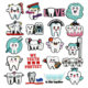 Creative new love teeth hole shoes shoes flower shoe buckle DIY accessories cross-border cartoon shoes accessories accessories