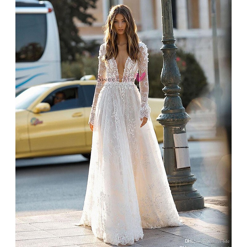 2025 Cross-Border Export Women's Wedding Dress Amazon Sexy Lace Long-Sleeved Holiday Dress Dinner Party Dress 2025 Cross-Border Export Women's Wedding Dress Amazon Sexy Lace Long-Sleeved Holiday Dress Dinner Party Dress