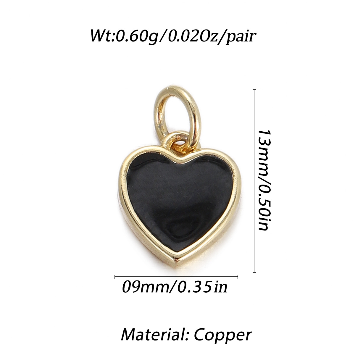 2g Weight Pendant, Chain Jewelry Making Type 15*13mm Jewelry Making Size DIY Jewelry Accessories Classification 1 Piece Quantity Copper Material Letter, Heart Shape Pattern Plating Design Vintage Style, Classic Style Style 1 Piece 15*13mm Copper Letter Heart Shape Pendant Chain 5