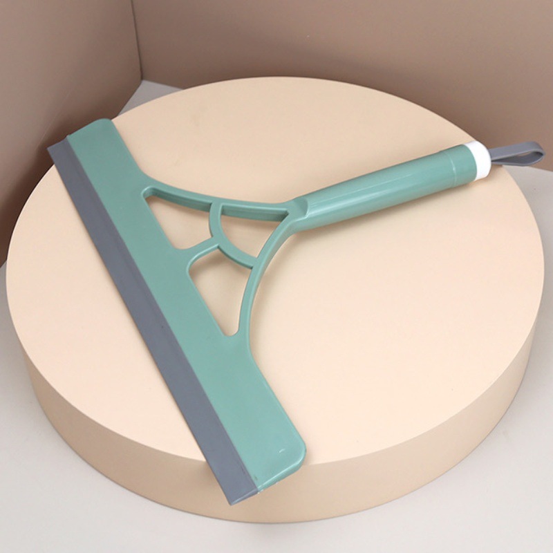 Jia yi 1718 hand-held double-sided glass scraping toilet hair drop cleaning housekeeping window and floor scraping artifact