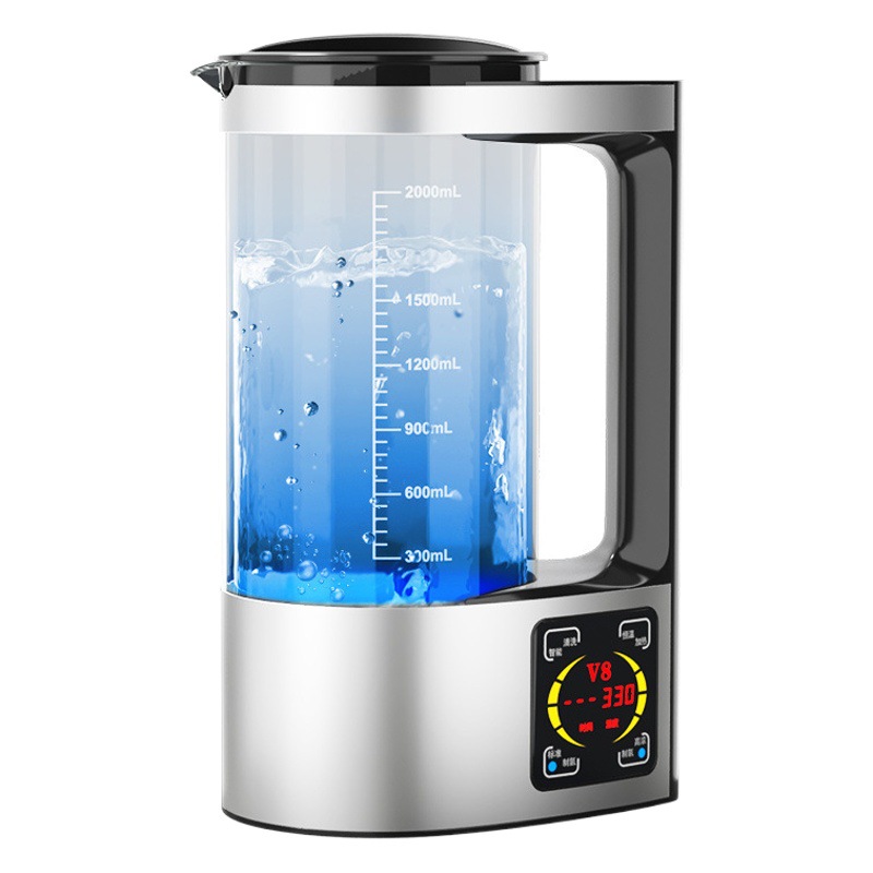 Hydrogen-Rich Water Cup Hydrogen Water Cup Negative Ion Health Hydrogen Water Kettle Household Electrolytic Hydrogen and Oxygen Hydrogen Machine Dropshipping