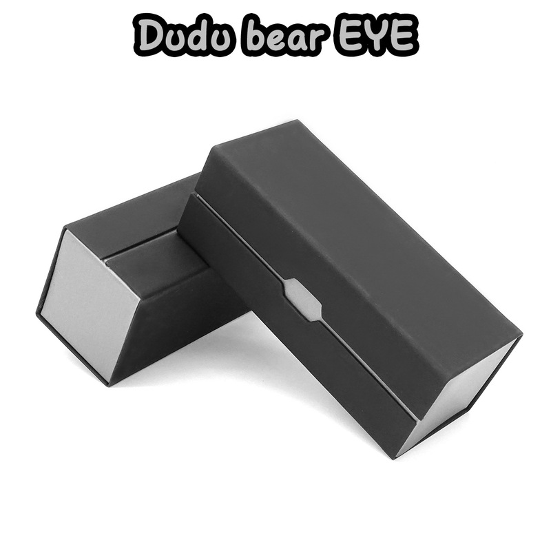 Magnetic Glasses Frame Double-Open Box High-Value Classy Sunglasses for Men and Women Portable Anti-Stress Classy Classy Storage Box