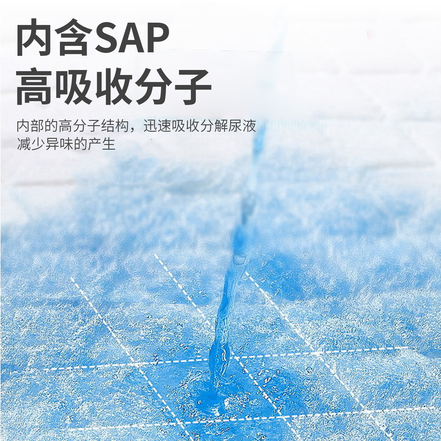 Almohadilla para perros engrosada desodorante y absorbente de agua Almohadilla para pañales para mascotas Almohadilla absorbente Pañales para gatos Pañales desechables