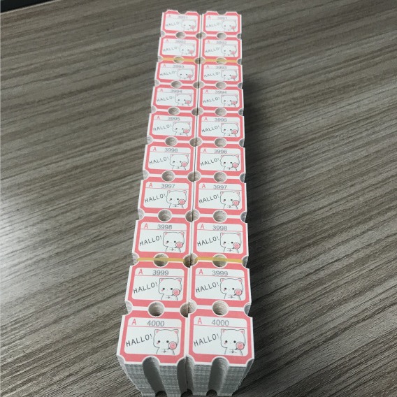 160克双胶纸彩票游戏兑换票现货