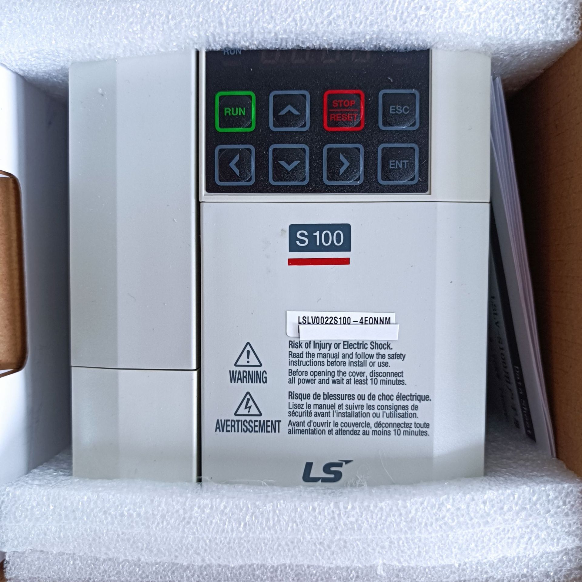 全新LG/LS产电矢量变频器LSLV0300S100-4EONNS/(VT) 30KW三相380V