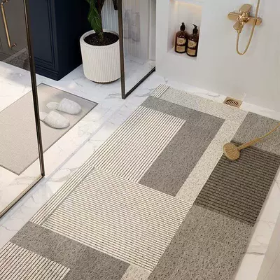 Non-Slip Anti-Fall Bath Mat | Avtomobil döşəmə paspasları - french-1-5080cm