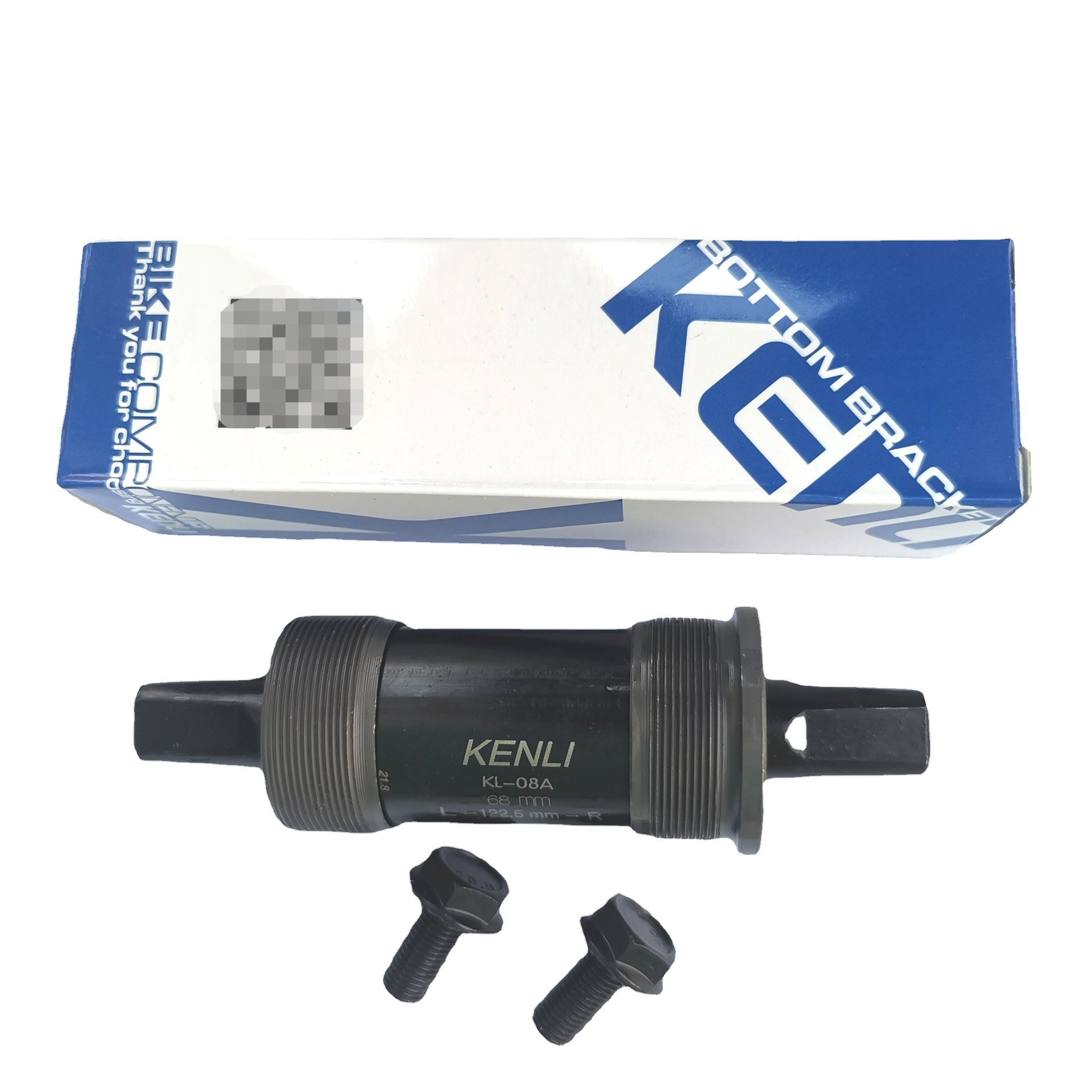 Kenli mountain bike square hole integrated seal/closed bearing center shaft speed change bicycle riding accessories with screws