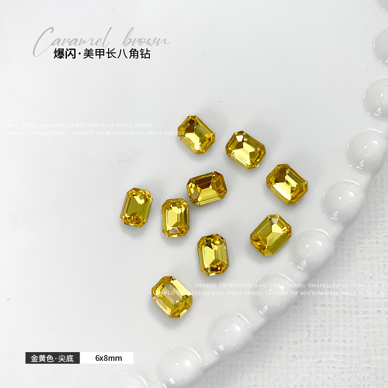 골든 6x8mm 싱글