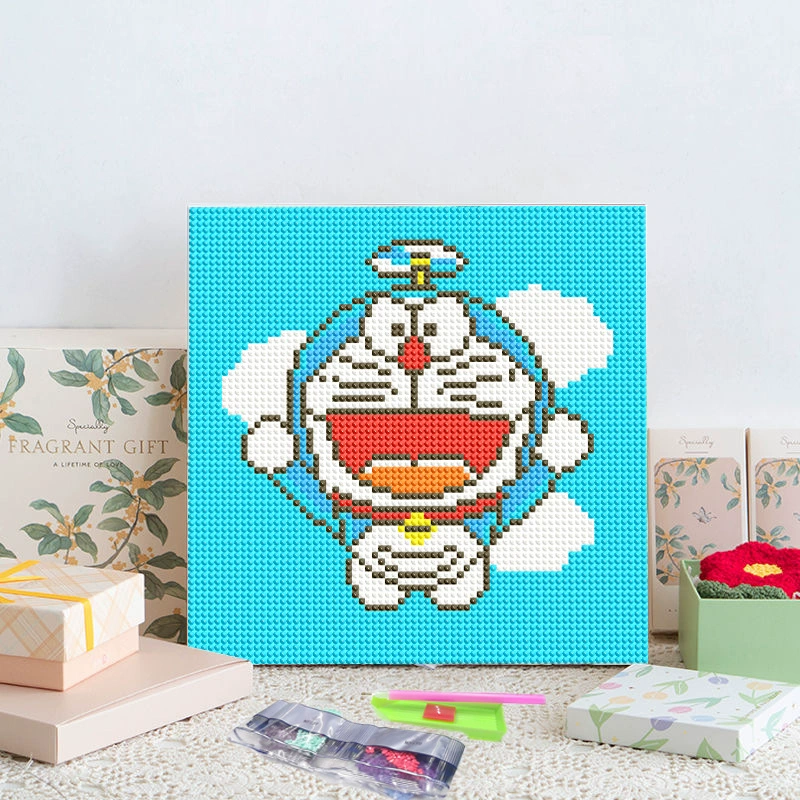 Алмазная мозаика 20×20 см, детская анимационная панно, полная выкладка, новый стиль, ручная работа DIY, декор для гостиной