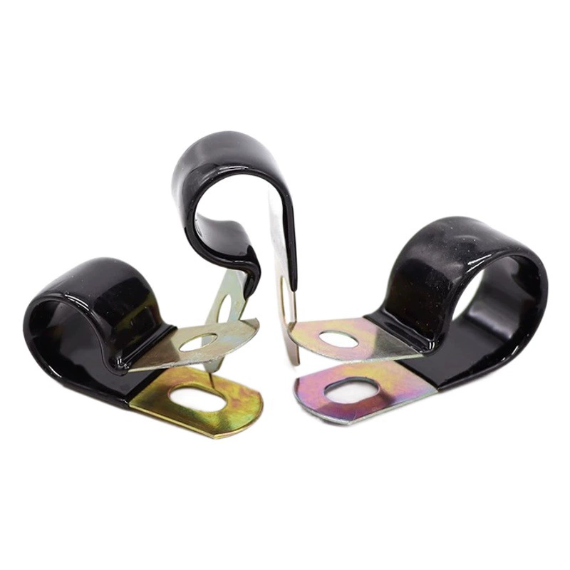 Q686 однотрубный зажим для провода погружение пластиковый трубный зажим провод 304 зажим оцинкованный F4 эластичная огнестойкая изоляция