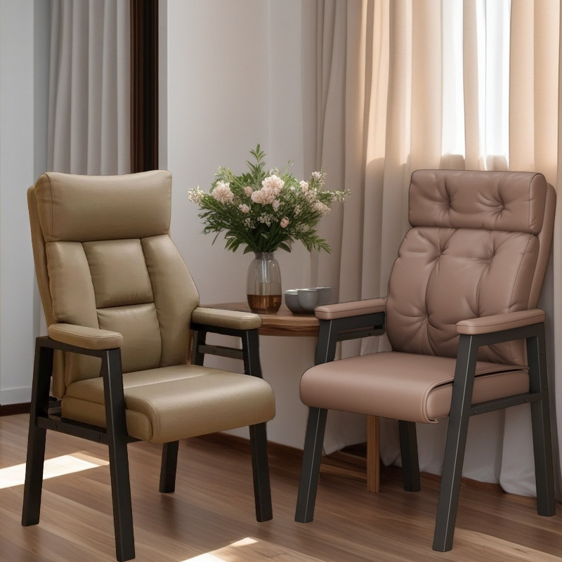 Chess and Card Room Mahjong Student Computer Chair Office Conference Chair Comfortable Backrest Boss Chair Mahjong Hall Stool