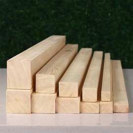 实木樟子松木方木条松木条DIY手工模型材料木板条木线条木块