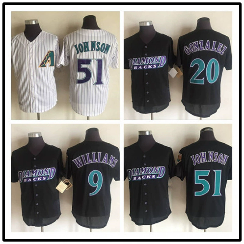Аризона Diamondbacks jersey с вышивкой бейсбольный костюм