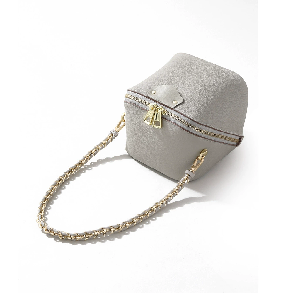 Shoulder bag, leather small bag, high-quality style, cowhide