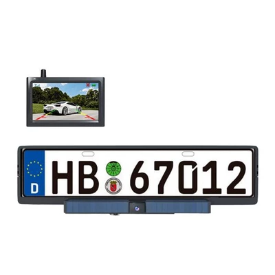 Installation of Solar-Powered Wireless | Vehicle camera