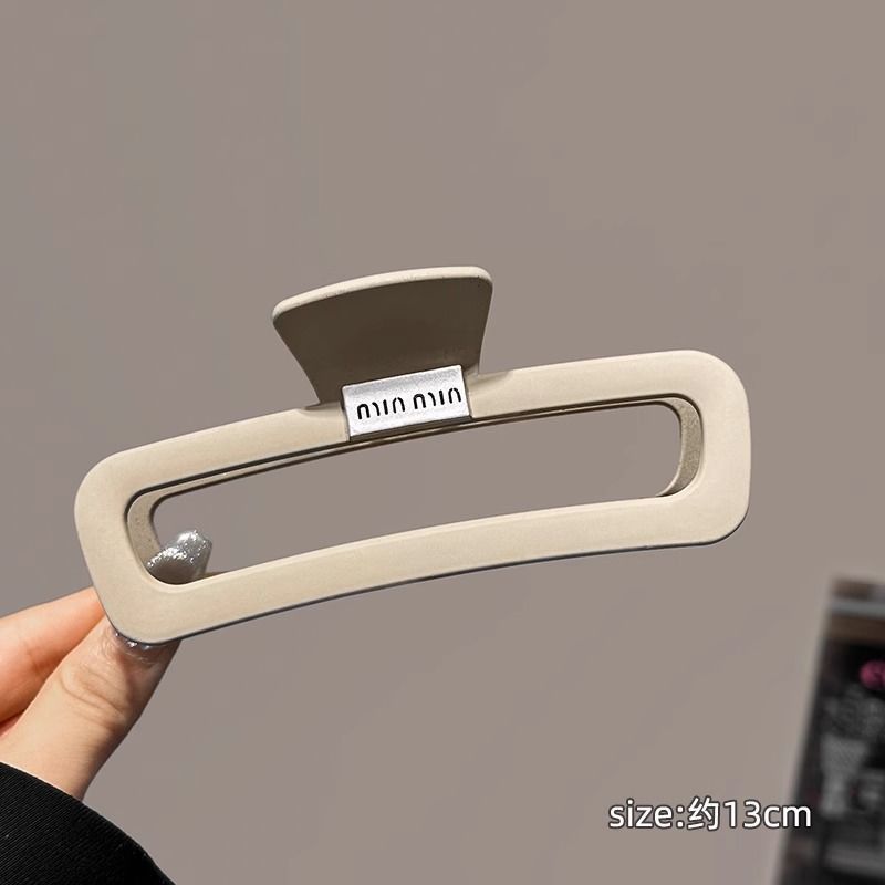 Acrílico grande, pinza de amor, pinza para el cabello, parte posterior de la cabeza femenina, pinza de tiburón, horquilla, pinza para el cabello, tocado, primavera y verano