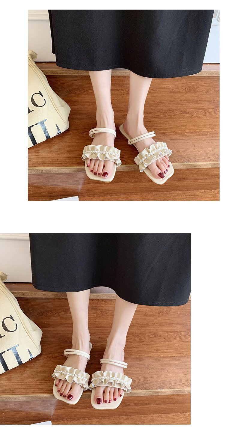 outer wear summer fashion new flat bottom sandals NSPE54650