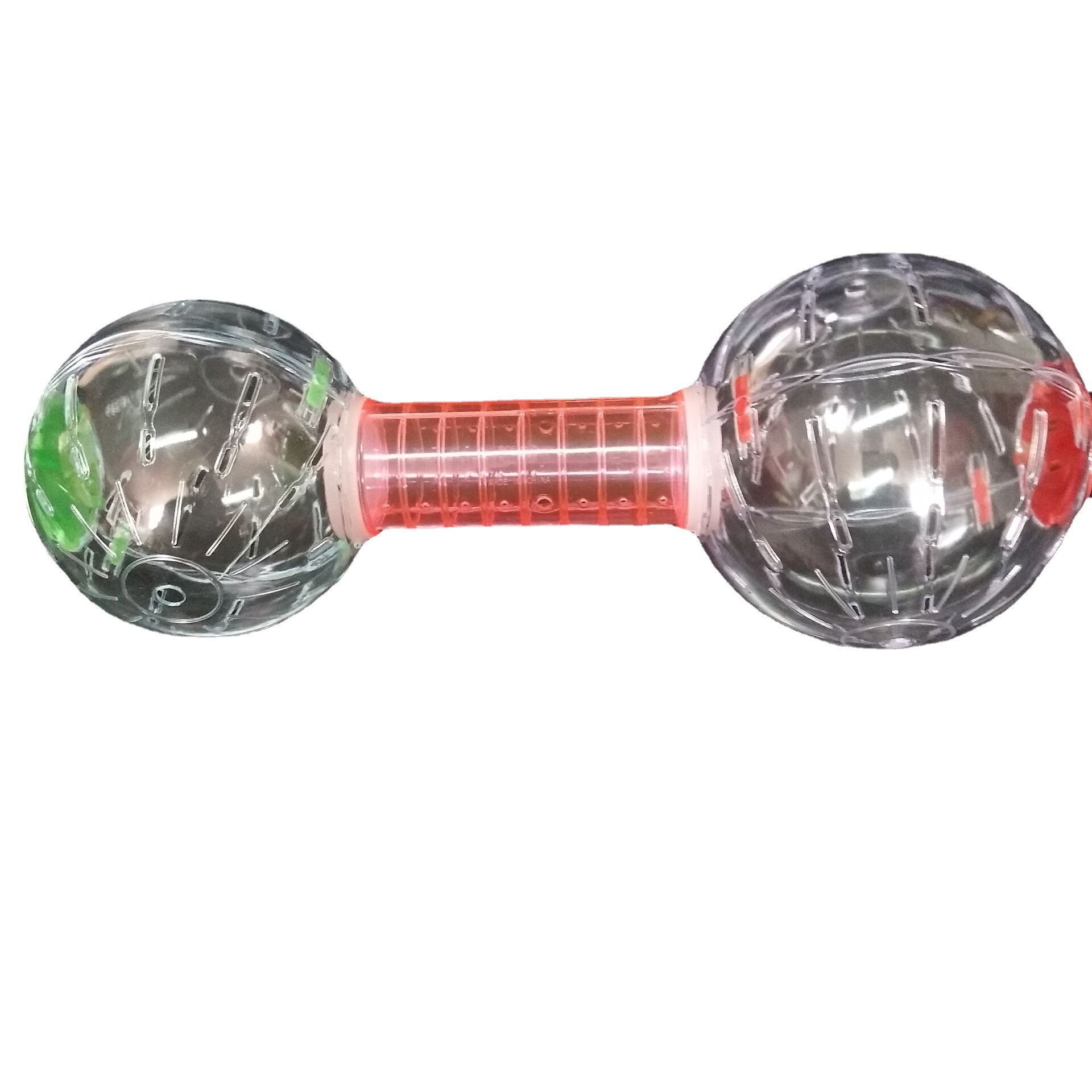 Pet Boer hamster deportivo ejecutar bola simple diseño de bloqueo juguete pet hamster rueda ventilada pet rodillo