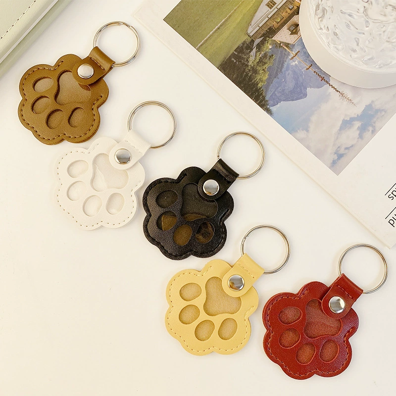 Брелок с отпечатком лапы чехол для сбора шерсти питомца