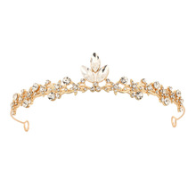 跨境婚礼新娘合金皇冠婚礼简约皇冠公主韩式简约生日派对王冠